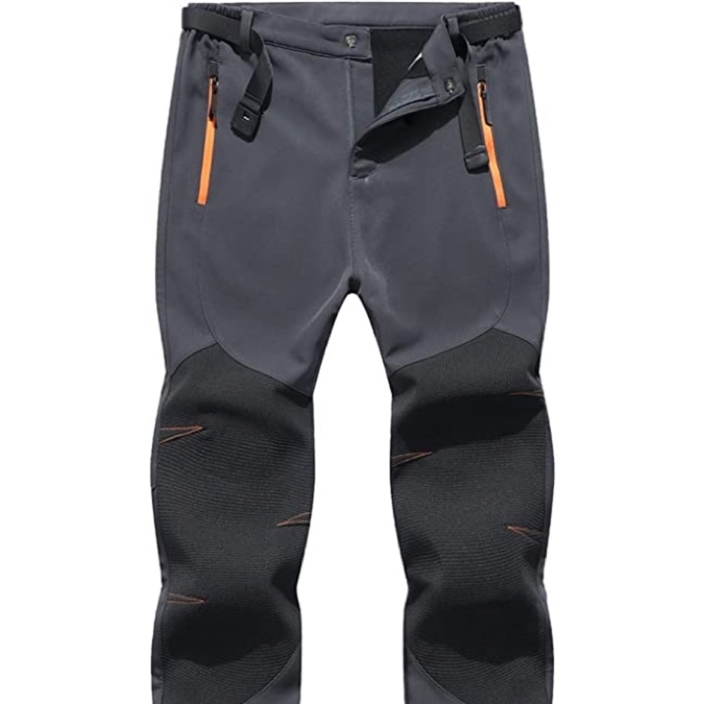 New Mens Heavy Insulated Snow Pants w/ Belt